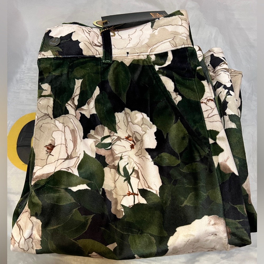 Drew House x Justin Bieber Iceberg Roses Velvet Pants
